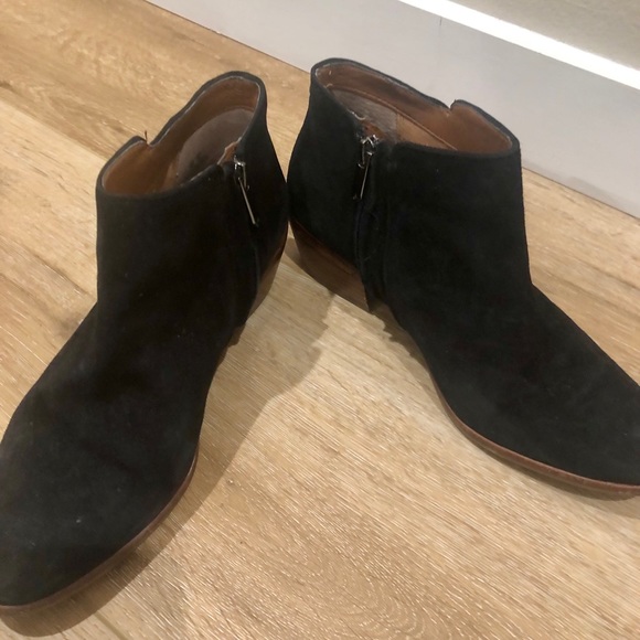 Sam Edelman black suede booties, good condition! - Picture 5 of 6